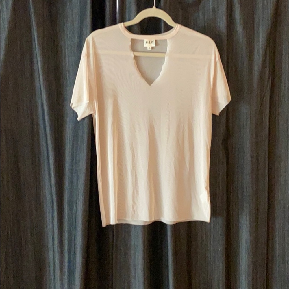 Cut-out t-shirt